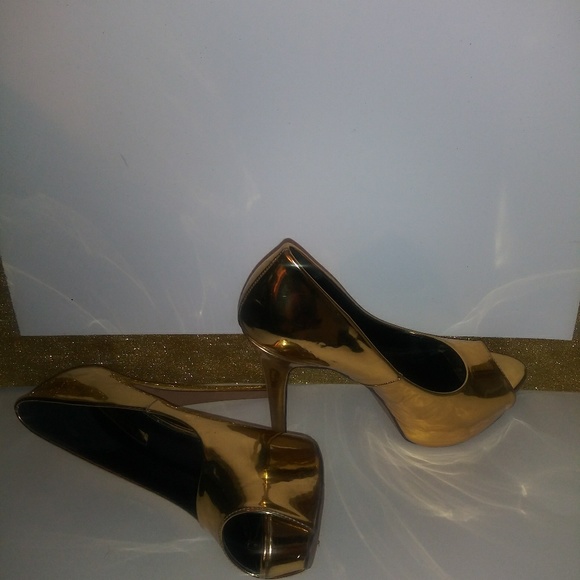 Liliana Stiletto Peep Toe Pumps - Picture 6 of 6